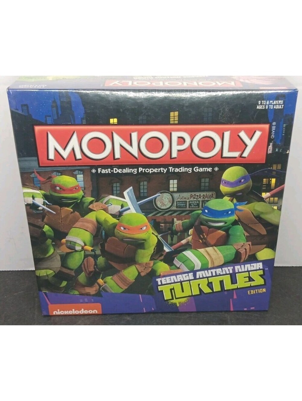 Teenage Mutant Ninja Turtles Monopoly Nickelodeon Sealed New TMNT 2014